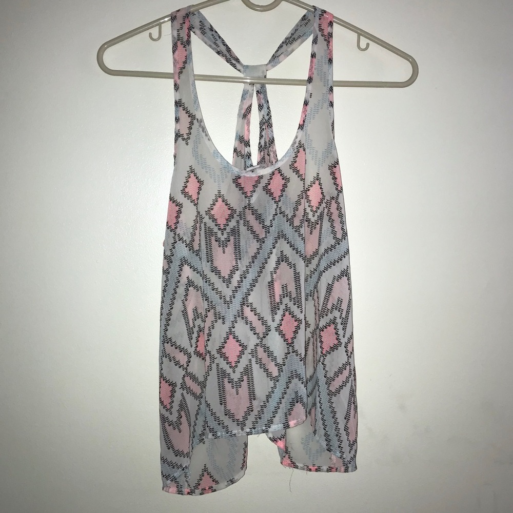 Aeropostale flowy tank top